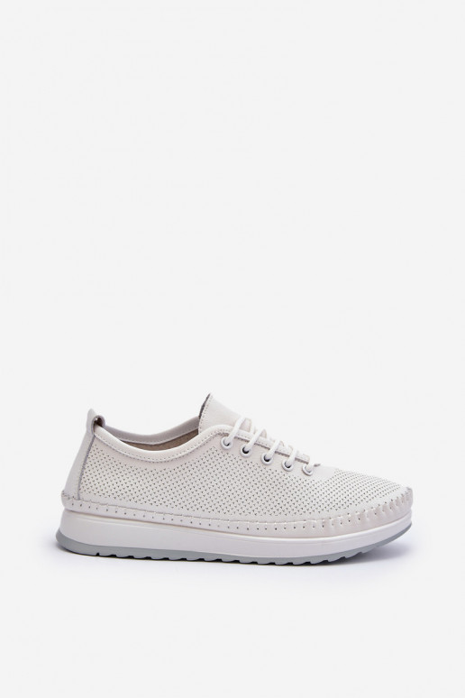 Chaussures de style sport Chaussures de loisirs couleur blanche Lalnai