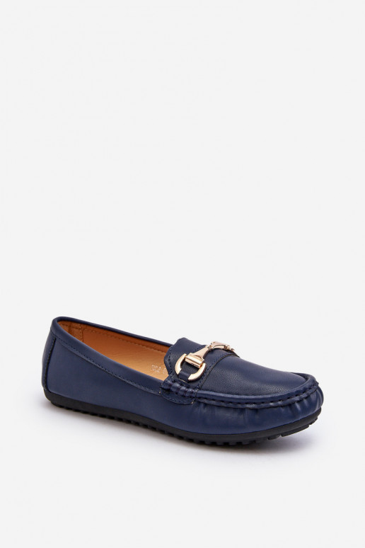 Mocassins modèle classique Eko couleur bleu foncé Demese