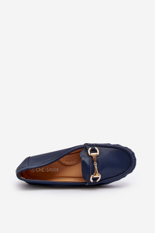 Mocassins modèle classique Eko couleur bleu foncé Demese