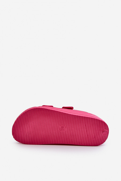 Chaussons Enfants avec boucles BIG STAR NN374545 couleur rose