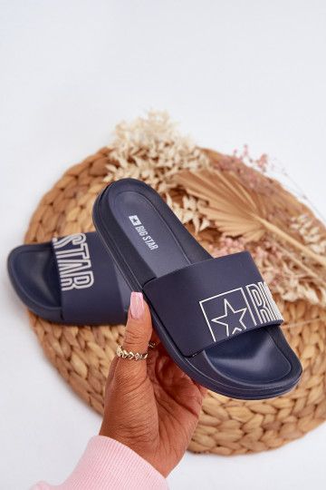 Chaussons Enfant BIG STAR NN374521 bleu foncé 2