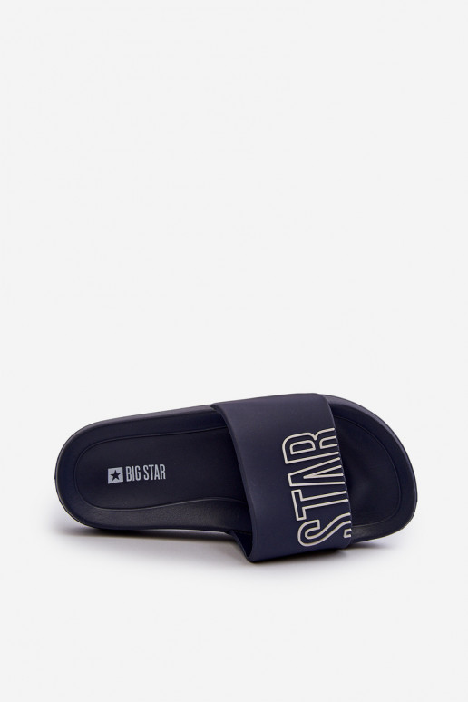 Chaussons Enfant BIG STAR NN374521 bleu foncé