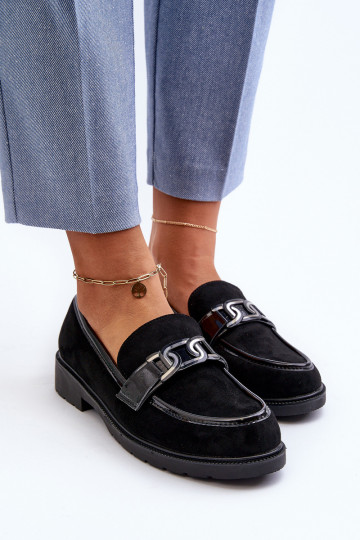 Mocassins en daim S.Barski HY3350A