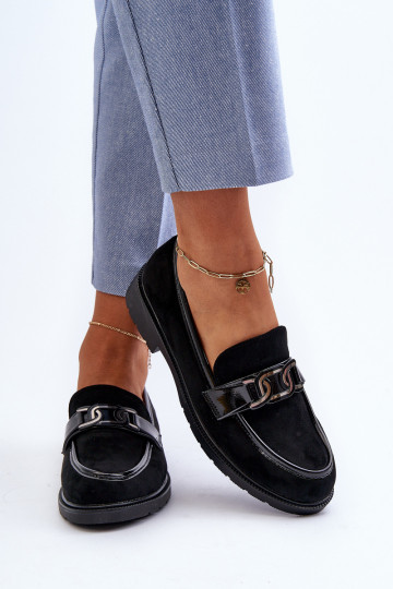 Mocassins en daim S.Barski HY3350A 2