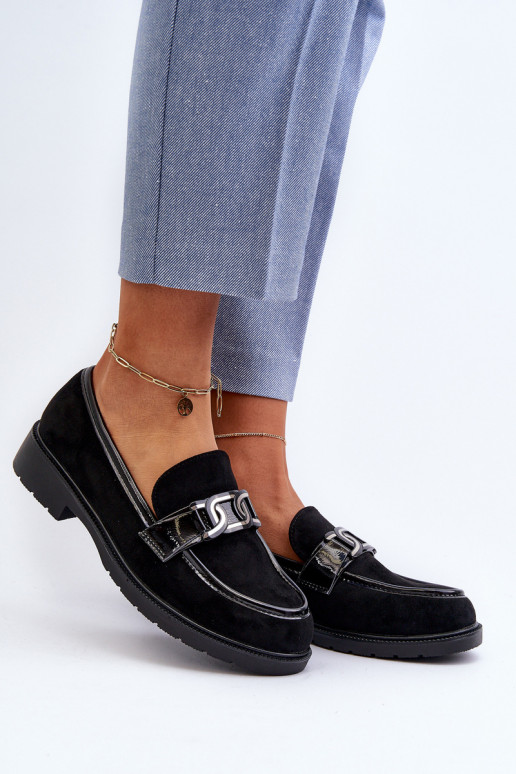 Mocassins en daim S.Barski HY3350A