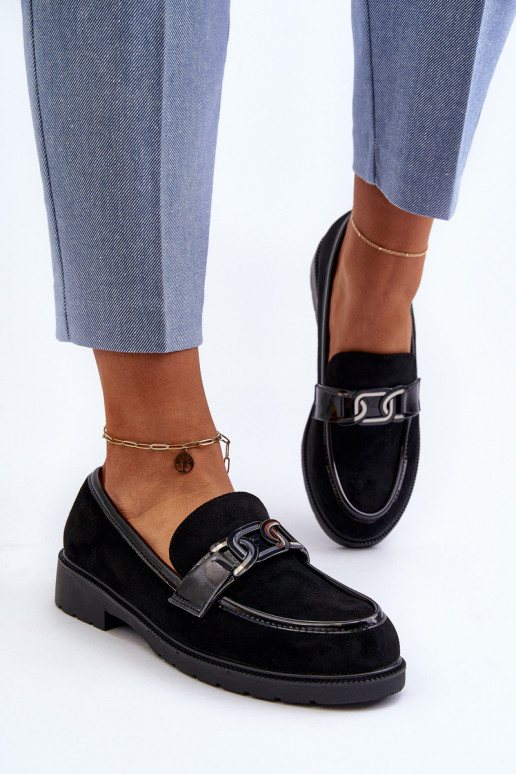 Mocassins en daim S.Barski HY3350A