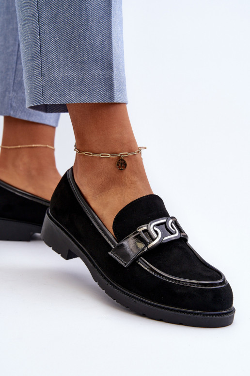 Mocassins en daim S.Barski HY3350A