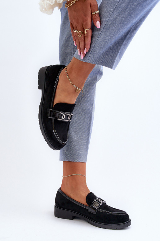 Mocassins en daim S.Barski HY3350A