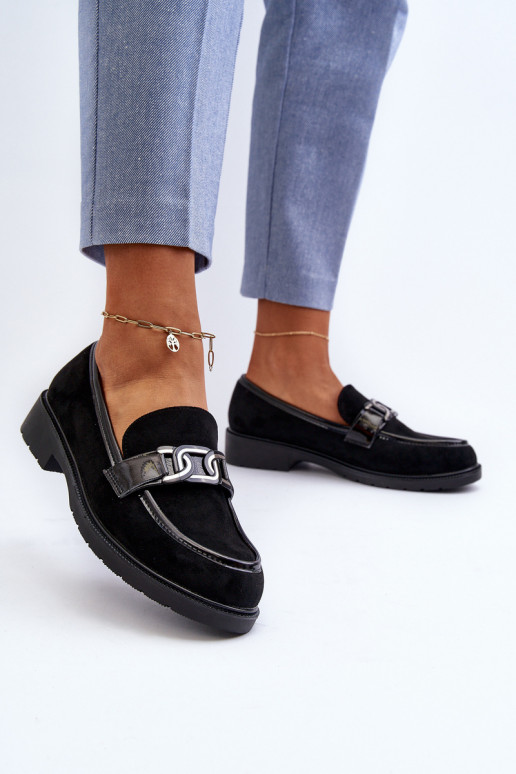 Mocassins en daim S.Barski HY3350A