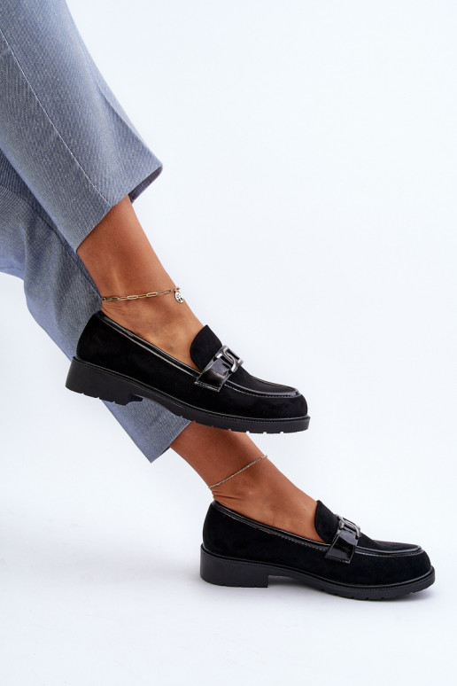 Mocassins en daim S.Barski HY3350A