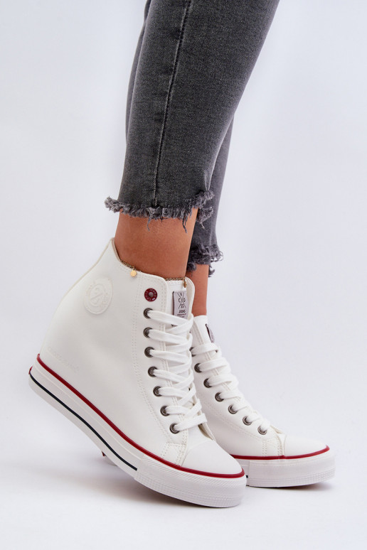 Chaussures de loisirs Cross Jeans NN2R4004 couleur blanc Chaussures de loisirs Cross Jeans NN2R4004 couleur blanc