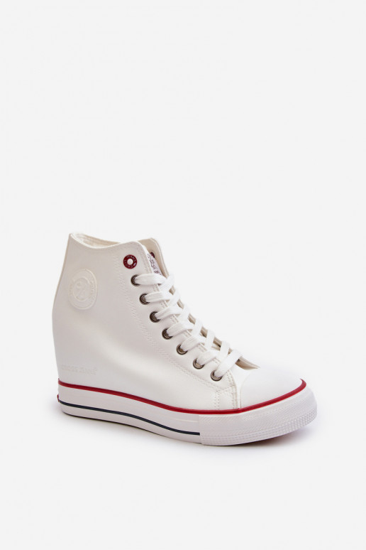 Chaussures de loisirs Cross Jeans NN2R4004 couleur blanc
