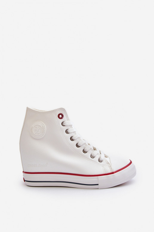 Chaussures de loisirs Cross Jeans NN2R4004 couleur blanc