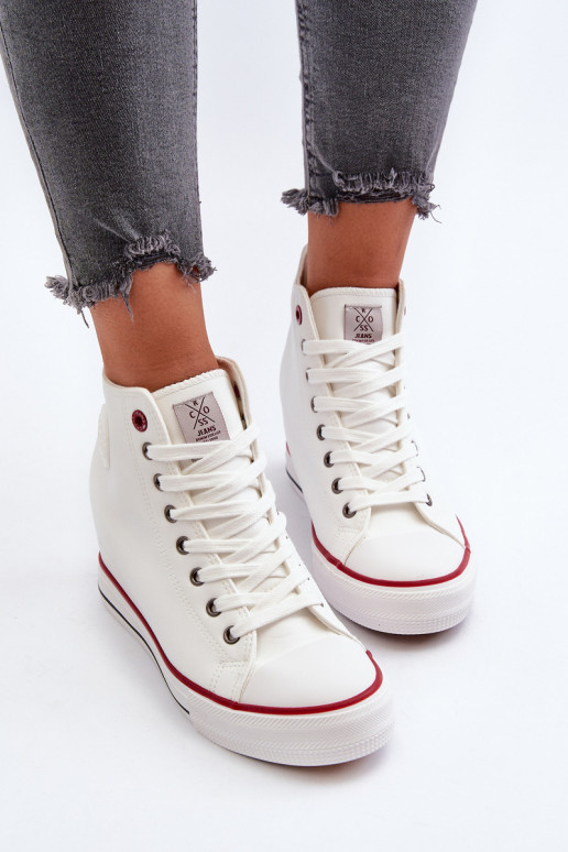Chaussures de loisirs Cross Jeans NN2R4004 couleur blanc