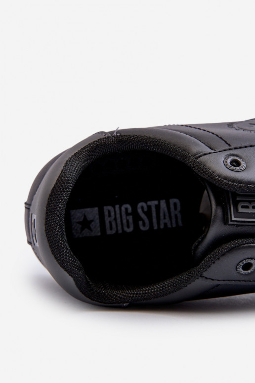 Chaussures décontractées pour hommes en cuir écologique Big Star NN174284 couleur noire