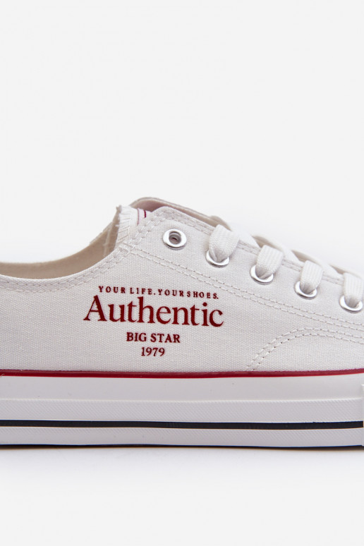 Chaussures de loisirs pour hommes Big Star NN174057 couleur blanche Chaussures de loisirs pour hommes Big Star NN174057 couleur blanche