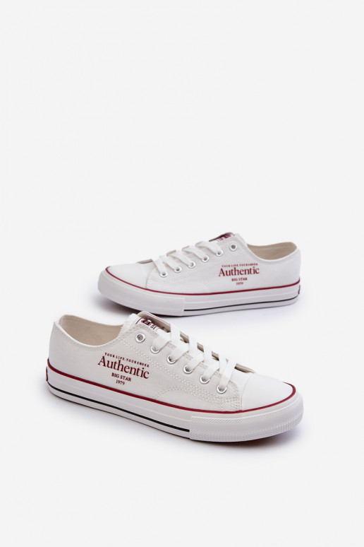 Chaussures de loisirs pour hommes Big Star NN174057 couleur blanche Chaussures de loisirs pour hommes Big Star NN174057 couleur blanche