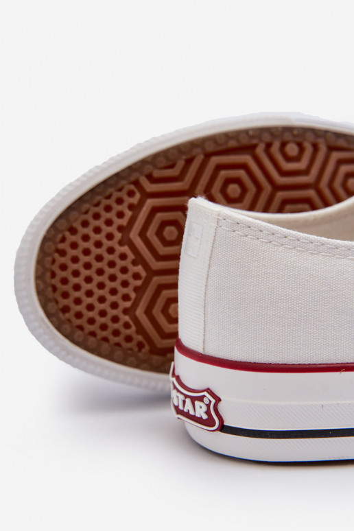 Chaussures de loisirs pour hommes Big Star NN174057 couleur blanche Chaussures de loisirs pour hommes Big Star NN174057 couleur blanche