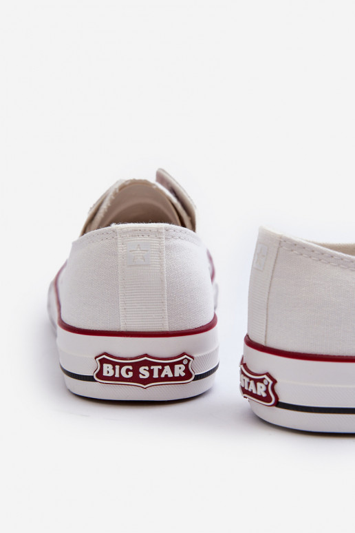 Chaussures de loisirs pour hommes Big Star NN174057 couleur blanche