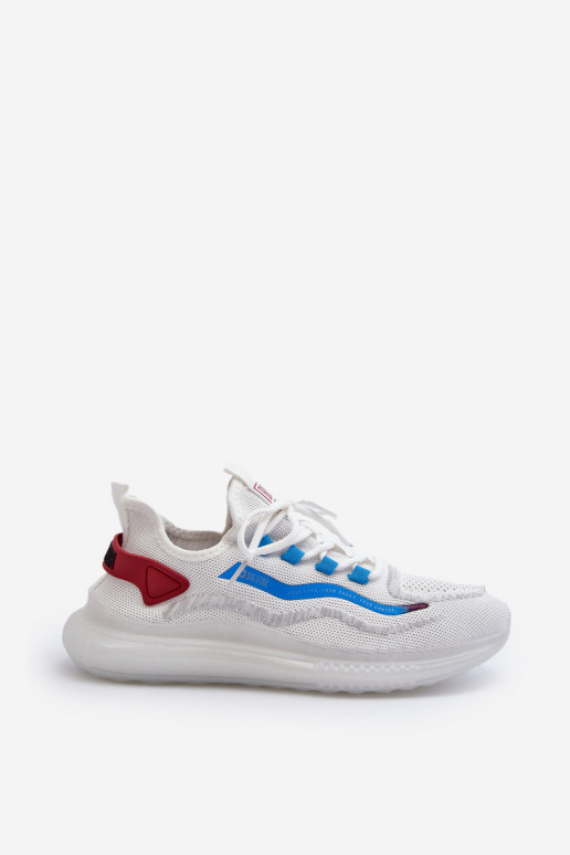 chaussures de sport HI-POLY SYSTEM Big Star NN174451 couleur blanche