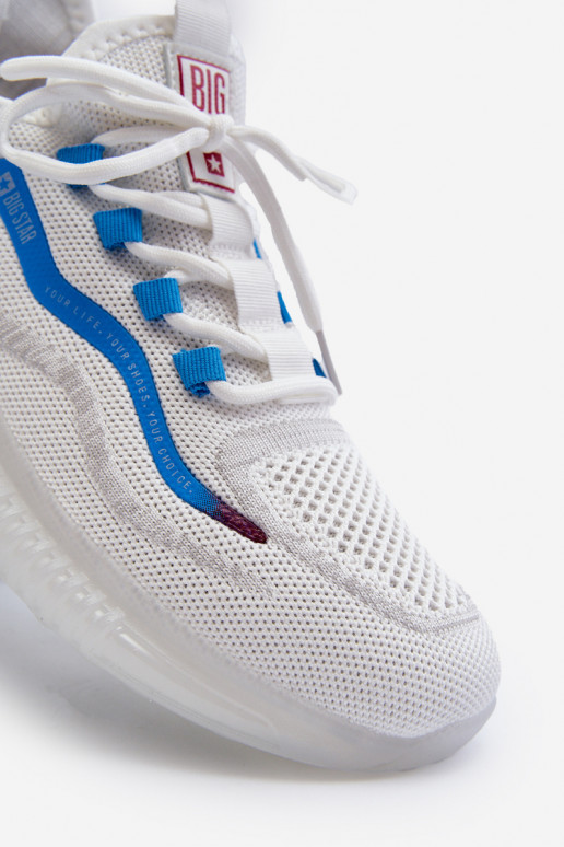 chaussures de sport HI-POLY SYSTEM Big Star NN174451 couleur blanche