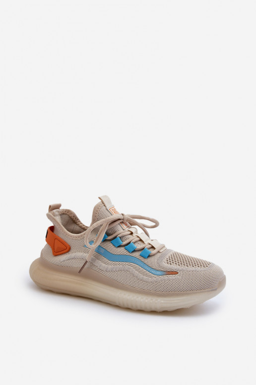 chaussures de sport HI-POLY SYSTEM Big Star NN174452 beige