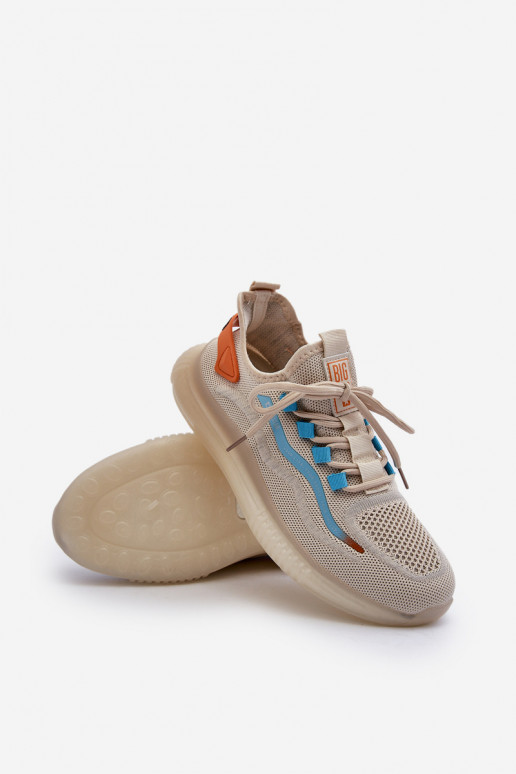 chaussures de sport HI-POLY SYSTEM Big Star NN174452 beige