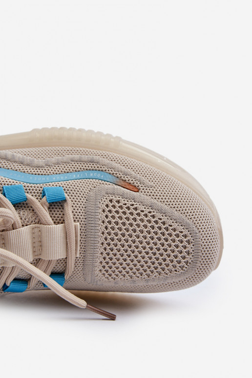 chaussures de sport HI-POLY SYSTEM Big Star NN174452 beige chaussures de sport HI-POLY SYSTEM Big Star NN174452 beige