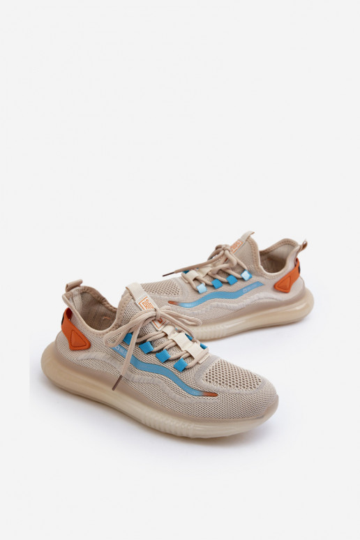 chaussures de sport HI-POLY SYSTEM Big Star NN174452 beige
