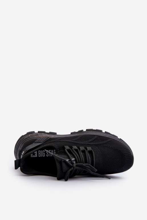 Baskets modèle chaussures HI-POLY SYSTEM Big Star NN174467 couleur noir