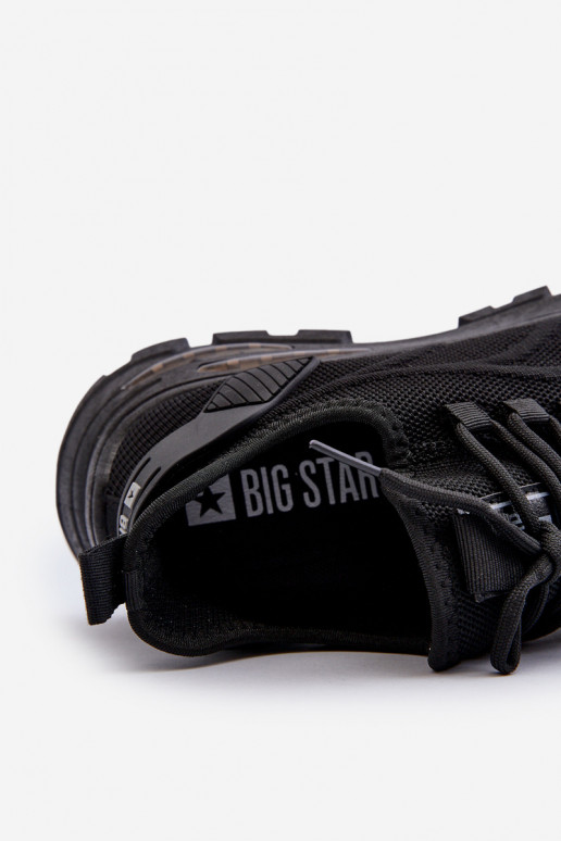 Baskets modèle chaussures HI-POLY SYSTEM Big Star NN174467 couleur noir