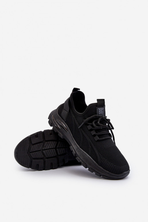 Baskets modèle chaussures HI-POLY SYSTEM Big Star NN174467 couleur noir