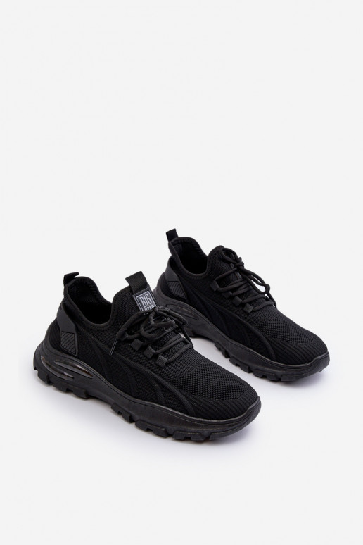 Baskets modèle chaussures HI-POLY SYSTEM Big Star NN174467 couleur noir