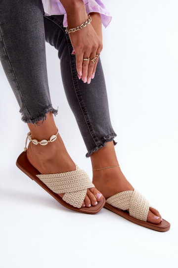 Chaussons Big Star NN274078 beige 2