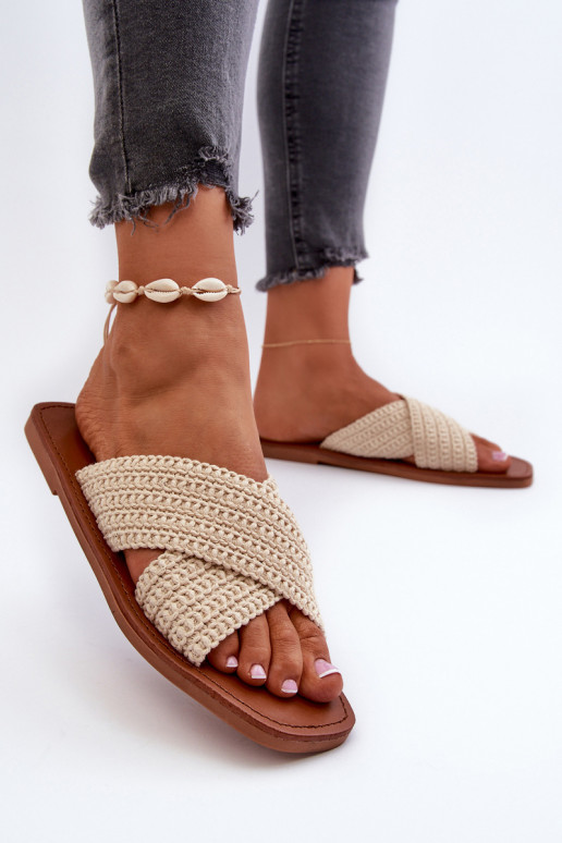 Chaussons Big Star NN274078 beige