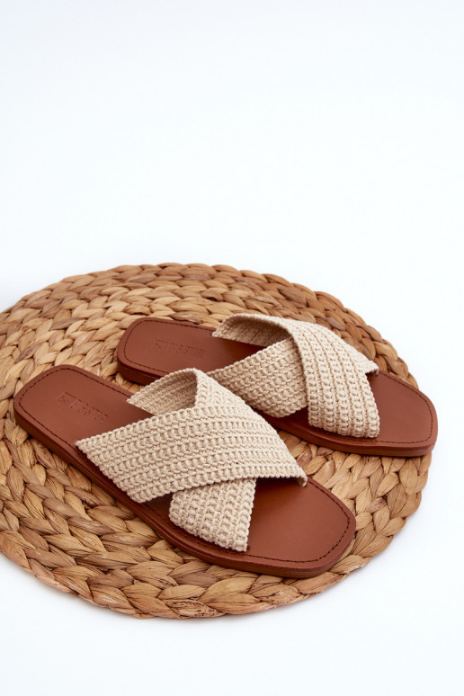 Chaussons Big Star NN274078 beige