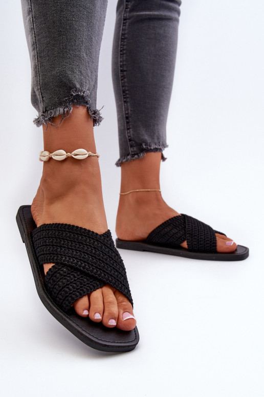 Chaussons Big Star NN274077 noir