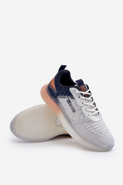 chaussures de sport HI-POLY SYSTEM Big Star NN174474 bleu foncé