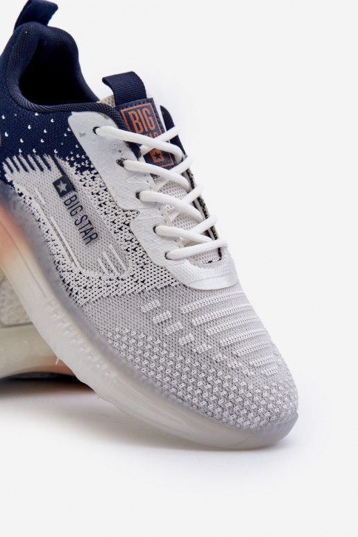 chaussures de sport HI-POLY SYSTEM Big Star NN174474 bleu foncé