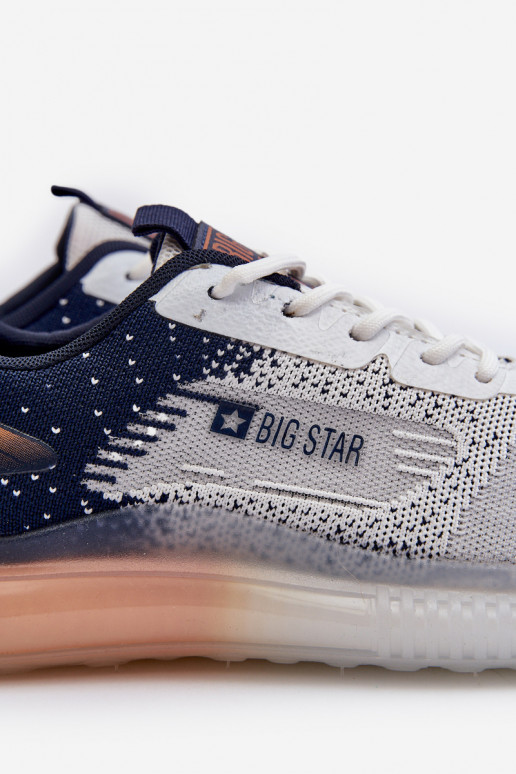 chaussures de sport HI-POLY SYSTEM Big Star NN174474 bleu foncé