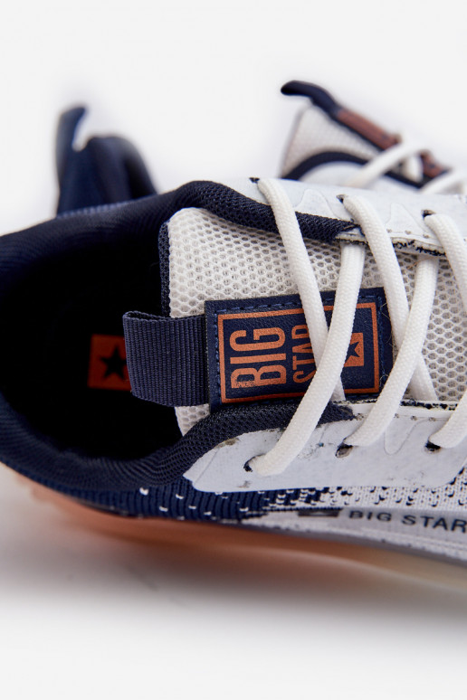 chaussures de sport HI-POLY SYSTEM Big Star NN174474 bleu foncé