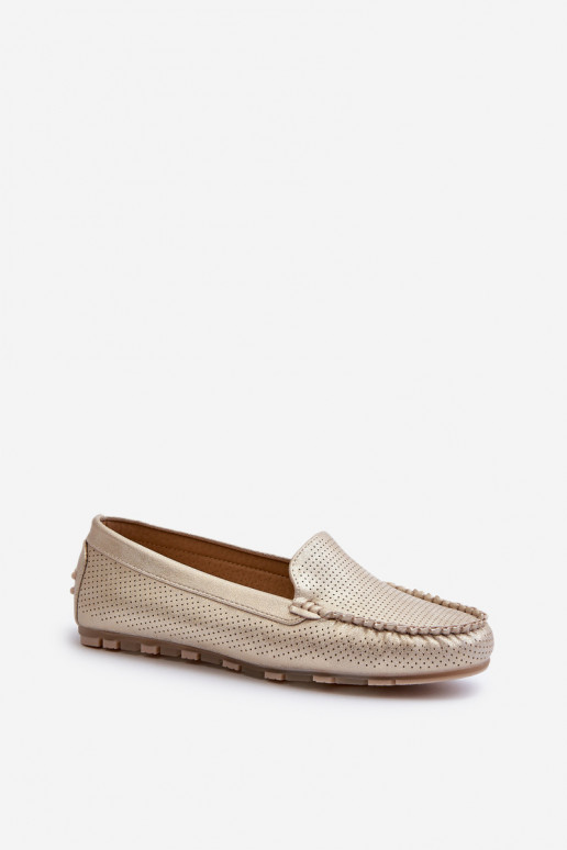 Mocassins couleur or Ranica