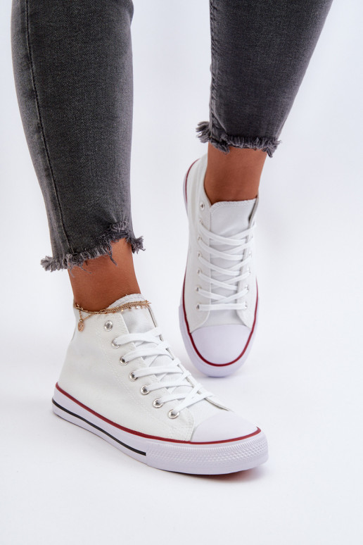 Chaussures de loisirs couleur blanche Socerio