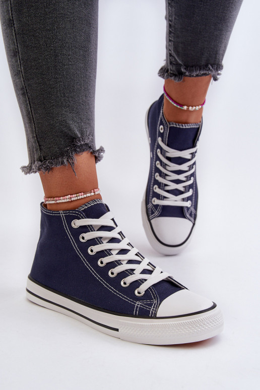 Chaussures de loisirs couleur bleu foncé Socerio