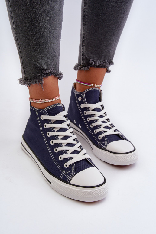Chaussures de loisirs couleur bleu foncé Socerio