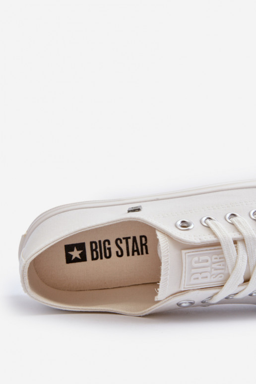 Chaussures de loisirs pour hommes Big Star NN174111 couleur blanche Chaussures de loisirs pour hommes Big Star NN174111 couleur blanche