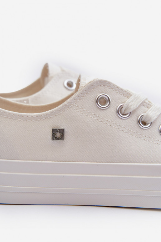 Chaussures de loisirs pour hommes Big Star NN174111 couleur blanche Chaussures de loisirs pour hommes Big Star NN174111 couleur blanche