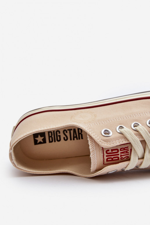 Chaussures de loisirs pour hommes Big Star NN174100 beige