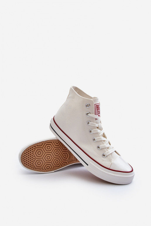 chaussures de loisirs avec semelle Big Star NN174104 couleur blanche