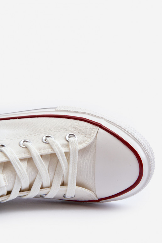 chaussures de loisirs avec semelle Big Star NN174104 couleur blanche
